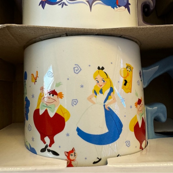 NWT. Disney Parks Alice Wonderland Tea Set For One Mug. Adorable ceramic Tea set - Picture 6 of 9